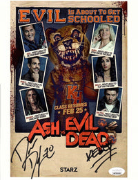 Dana DeLorenzo autographed signed inscribed 8x10 photo JSA COA Ash vs Evil Dead Kelly - JAG Sports Marketing