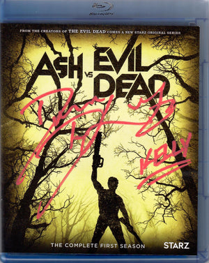 Dana DeLorenzo autographed inscribed BlueRay DVD cover Ash vs Evil Dead JSA COA - JAG Sports Marketing