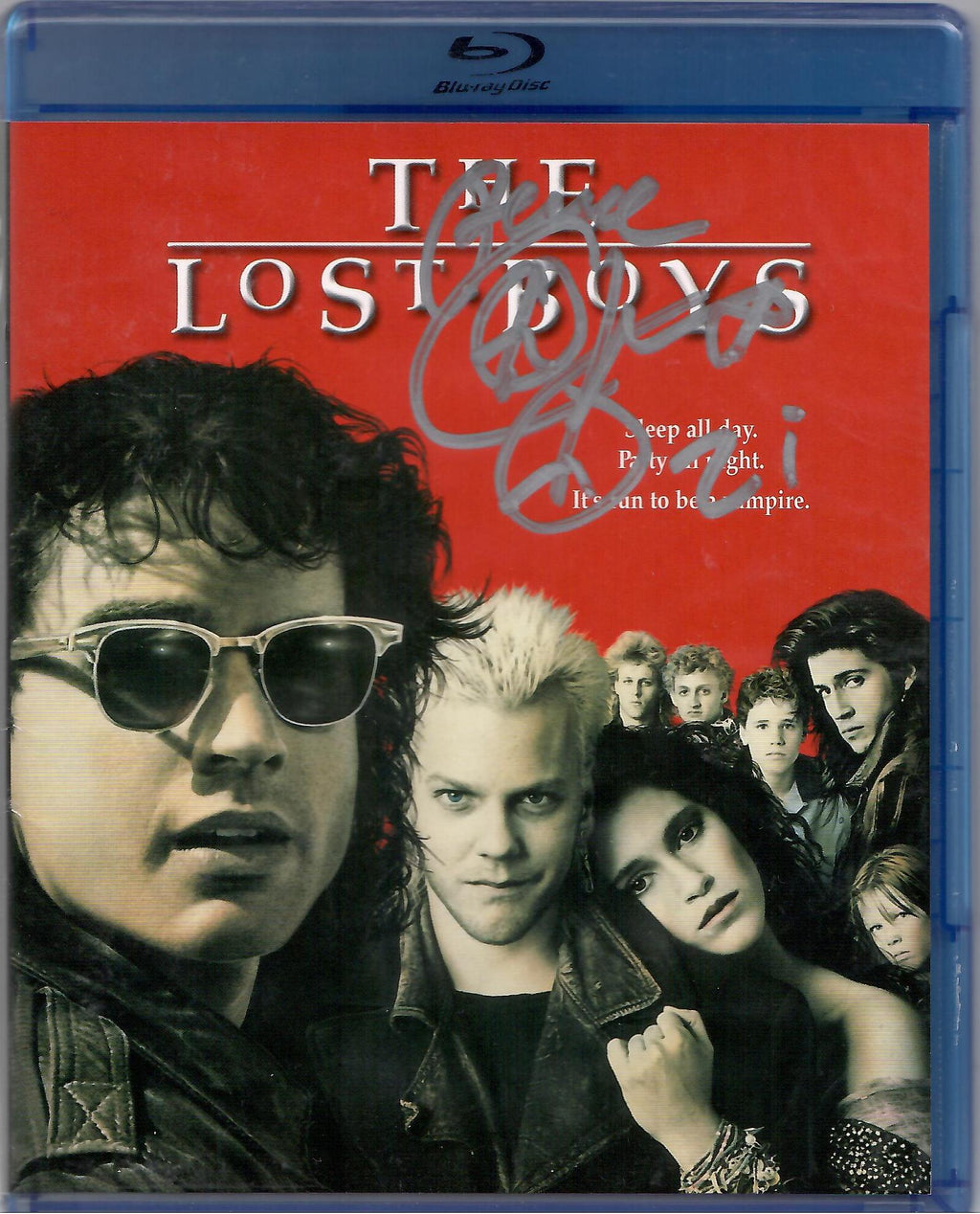 Corey Feldman autograph signed inscribed Blu-ray DVD cover The Lost Boys JSA