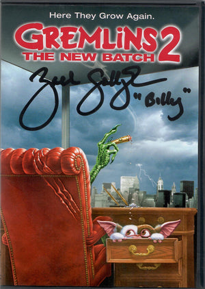Zack Galligan autographed signed inscribed DVD cover Gremlins 2 JSA Witness