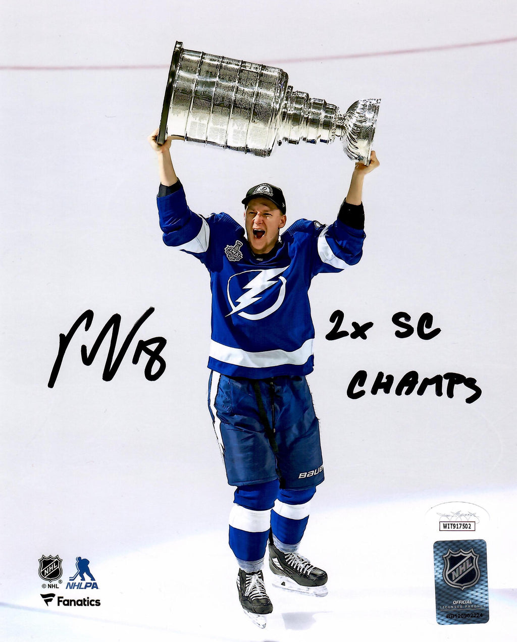 Ondrej Palat autographed signed inscribed 8x10 photo NHL Tampa Bay Lightning JSA