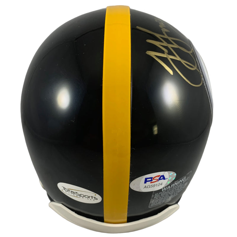 Juju Smith Schuster autographed signed Mini Helmet Pittsburgh Steelers PSA COA - JAG Sports Marketing