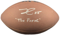 Frank Clark autographed signed inscribed football Kansas City Chiefs Beckett - JAG Sports Marketing