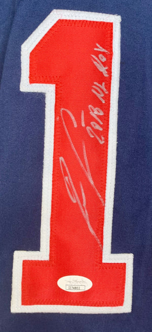 Ronald Acuna Jr. autographed signed inscribed jersey MLB Atlanta Braves JSA COA