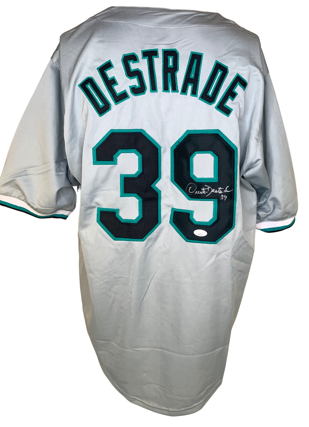 Orestes Destrade autographed signed jersey MLB Florida Marlins JSA COA