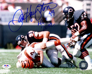 Dan Hampton autographed signed inscribed 8x10 photo NFL Chicago Bears PSA COA - JAG Sports Marketing
