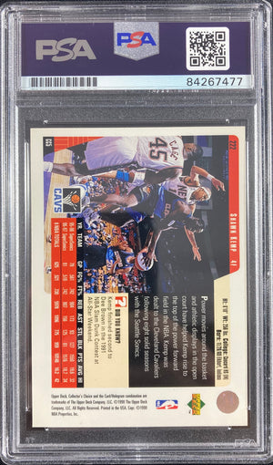 Shawn Kemp auto signed Upper Deck 1998 card Cleveland Cavaliers PSA Encapsulated - JAG Sports Marketing