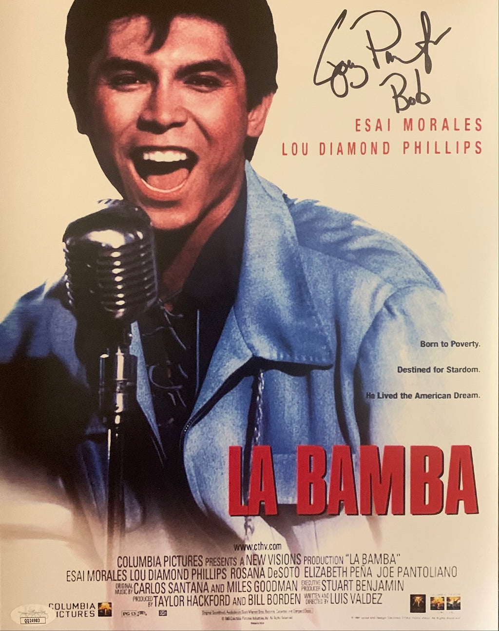 Joe Pantoliano autographed signed inscribed 11x14 photo JSA COA LA BAMBA Bob - JAG Sports Marketing