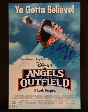Christopher Lloyd autographed signed 11x14 Angels In The Outfield PSA COA - JAG Sports Marketing