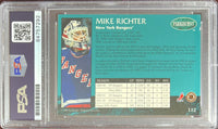 Mike Richter auto card 1993 Parkhurst #112 PSA Encapsulated New York Rangers