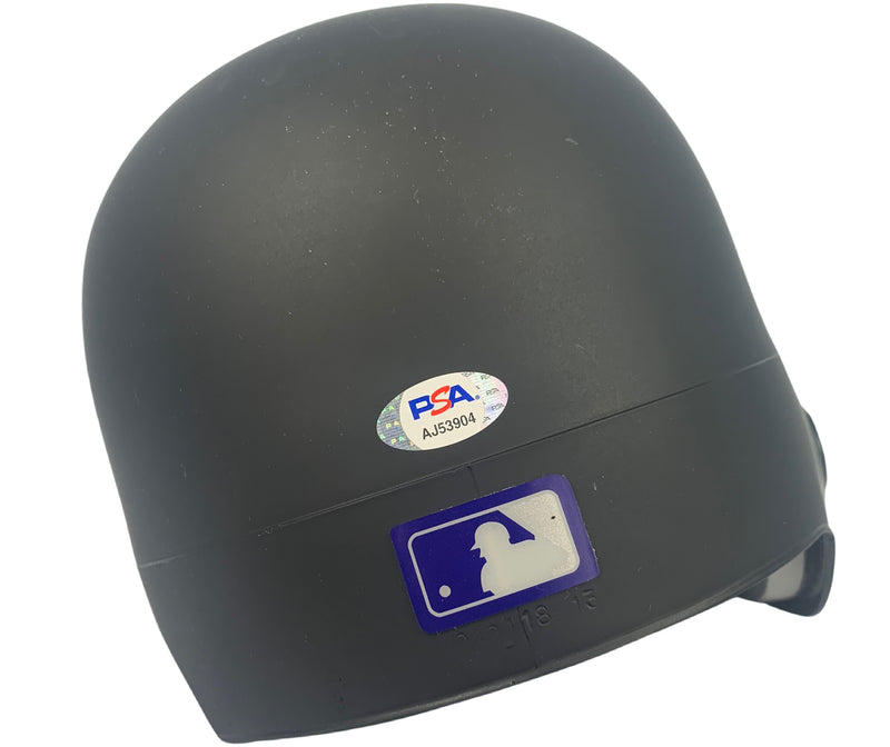 Vinny Castilla autographed signed inscribed mini helmet Colorado Rockies PSA COA