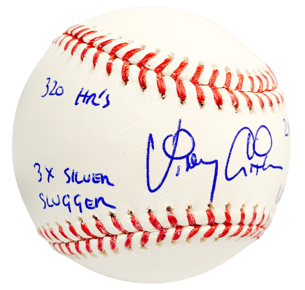 Vinny Castilla autographed signed inscribed Baseball Colorado Rockies PSA COA
