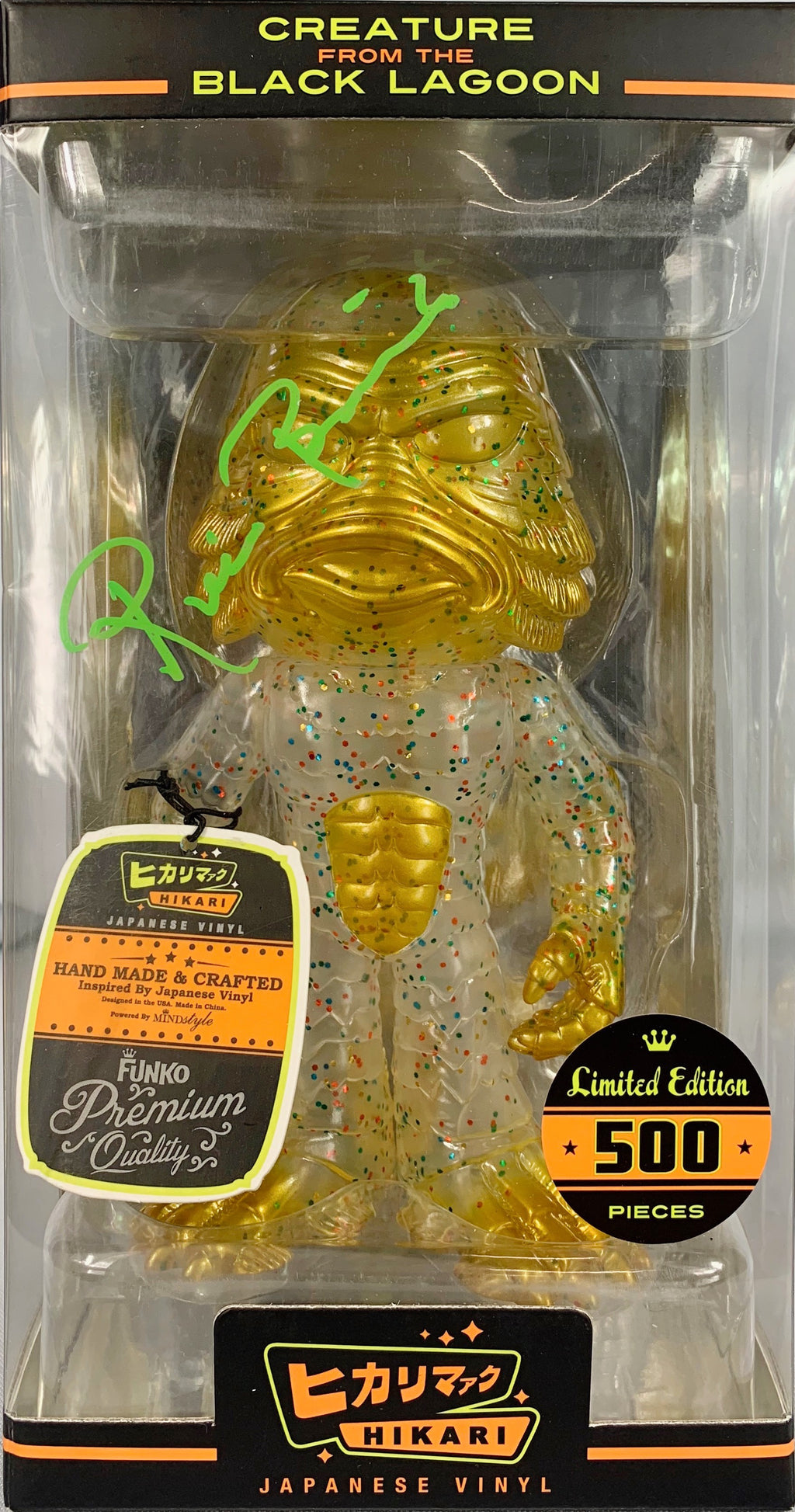 Ricou Browning signed limited Japanese Vinyl Creature from the Black Lagoon JSA