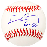 Eric Chavez autographed signed inscribed baseball MLB Oakland Athletics PSA COA