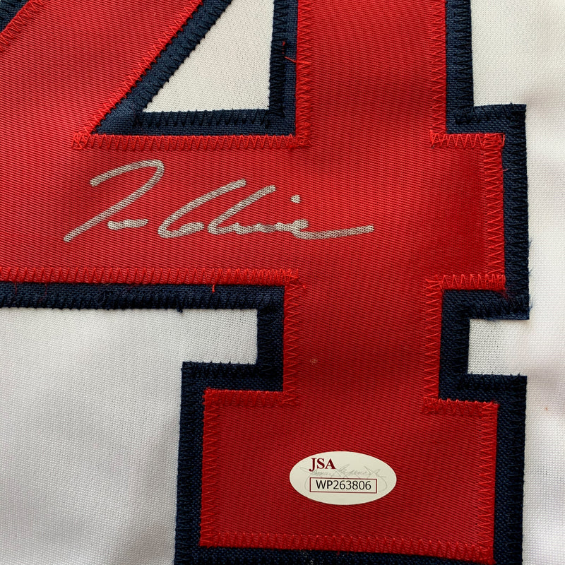 glavine autographed jersey