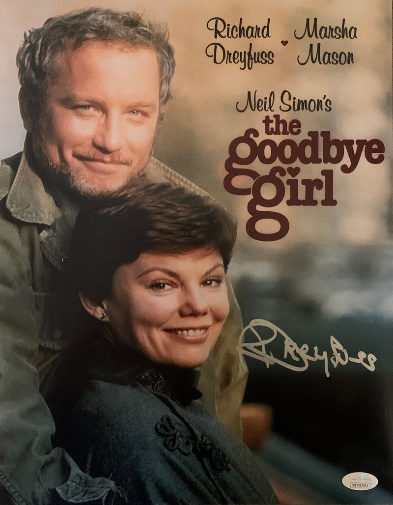 Richard Dreyfuss autographed signed 11x14 photo The Goodbye Girl JSA Witness