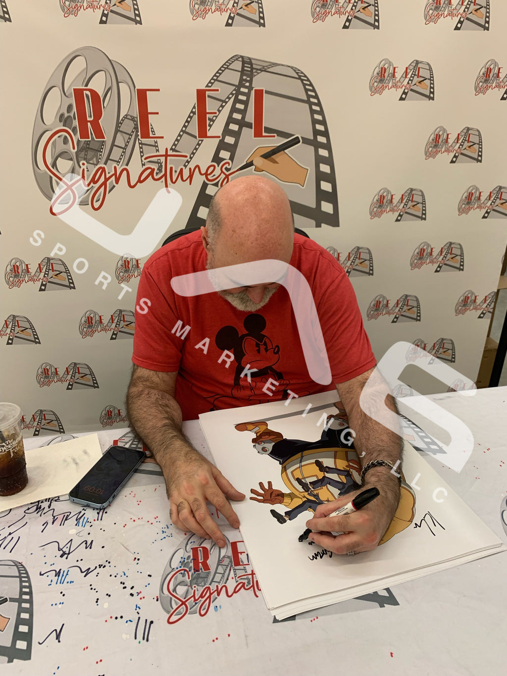 Kyle Hebert autographed inscribed 16x20 photo My Hero Academia JSA COA Fatgum