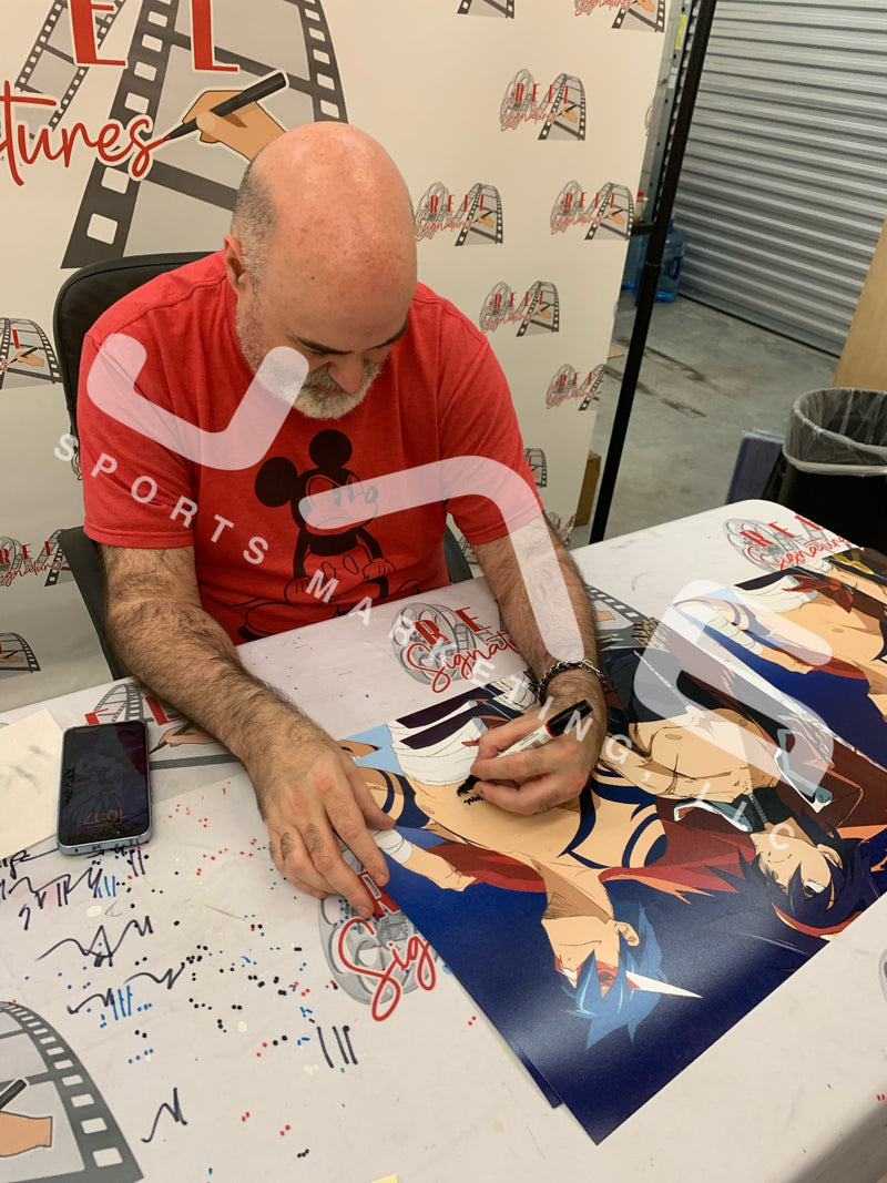 Kyle Hebert autographed inscribed 16x20 photo Gurren Lagann JSA COA Kamina Gohan