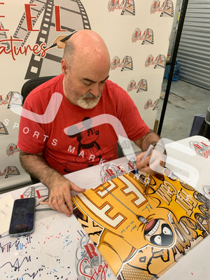 Kyle Hebert autographed inscribed 16x20 photo My Hero Academia JSA COA Fatgum