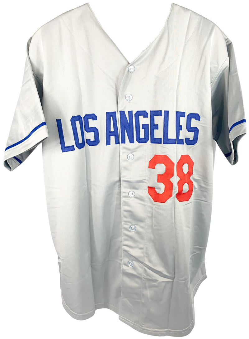 game worn dodgers jersey