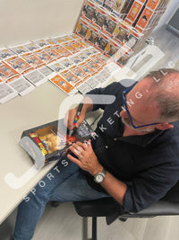 Ian James Corlett signed inscribed Dragon Ball Super Limit Breaker figure JSA Goku