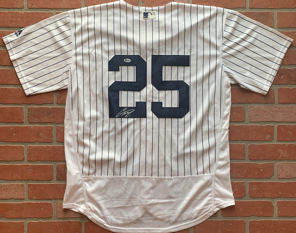 Gleyber Torres autographed signed majestic jersey MLB New York Yankees Beckett - JAG Sports Marketing