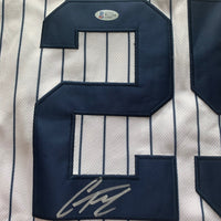 Gleyber Torres autographed signed majestic jersey MLB New York Yankees Beckett - JAG Sports Marketing