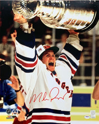 Mike Richter autographed signed 16x20 photo NHL New York Rangers PSA COA - JAG Sports Marketing