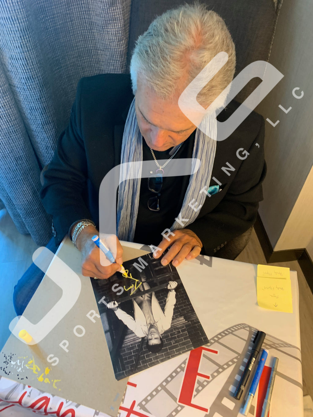 Tony Denison autographed signed 8x10 photo Crime Story JSA Witness Ray