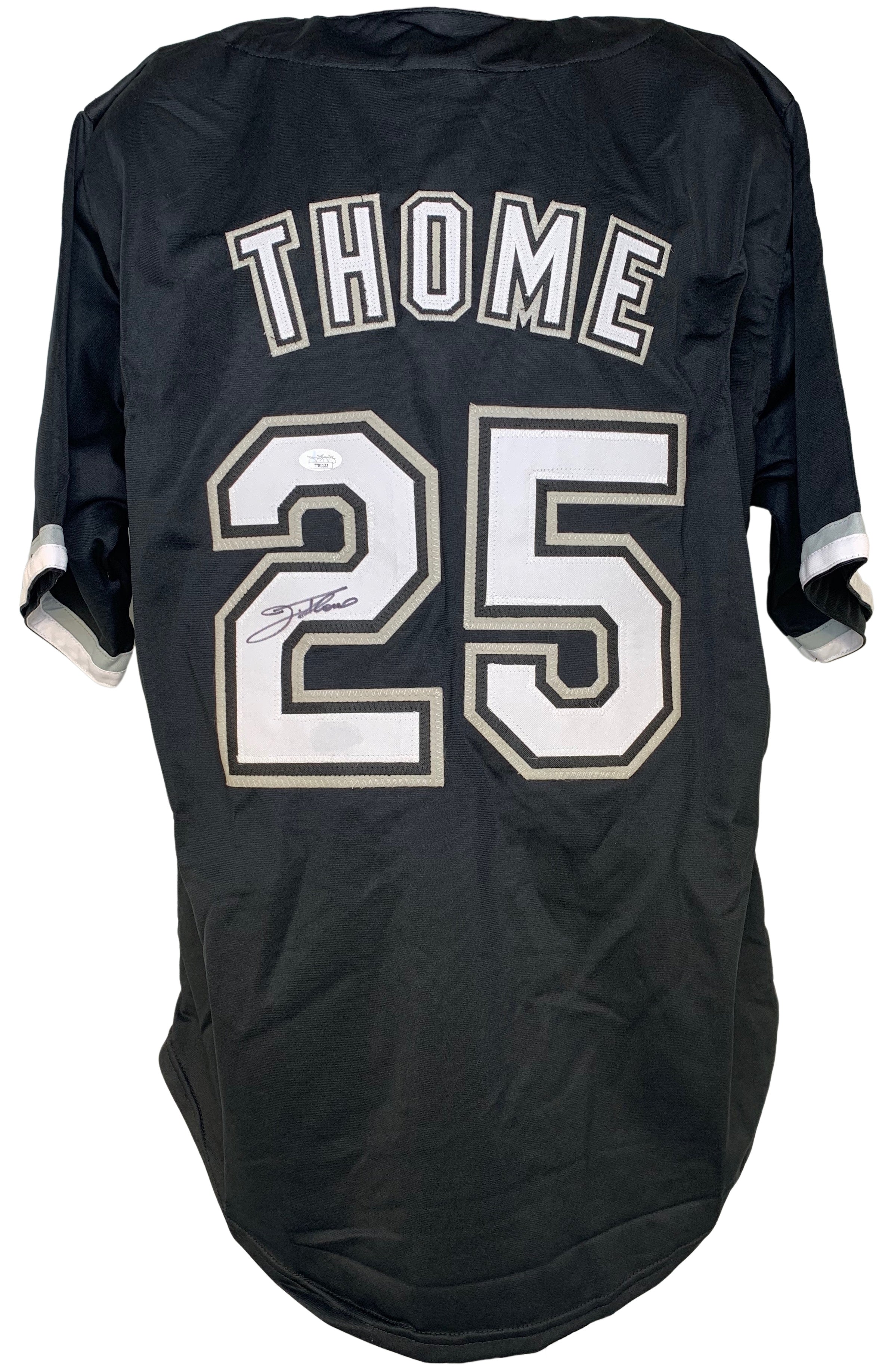 Jim Thome autographed signed jersey MLB Chicago White Sox JSA COA