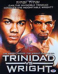 Winky Wright autographed signed 11x14 photo PSA COA Boxing Trinidad Mosley - JAG Sports Marketing