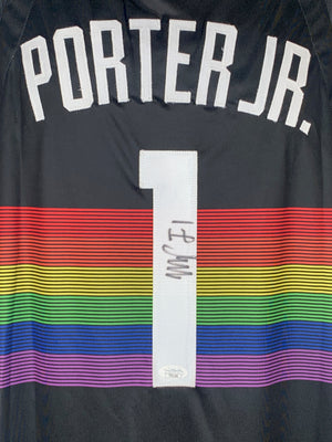 Michael Porter Jr. autographed signed jersey NBA Denver Nuggets JSA COA