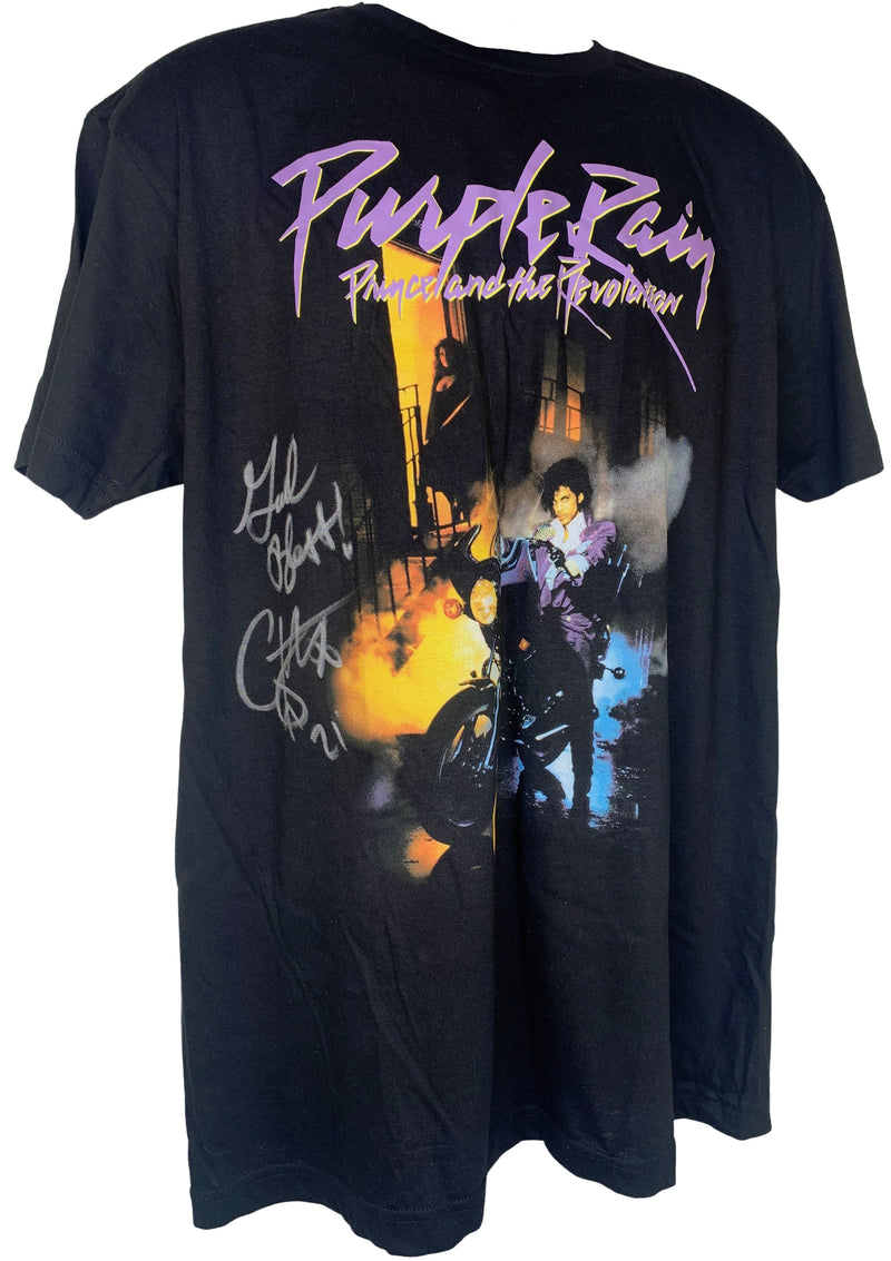 Corey Feldman autograph signed inscribed Purple Reign T-Shirt JSA Witness Prince