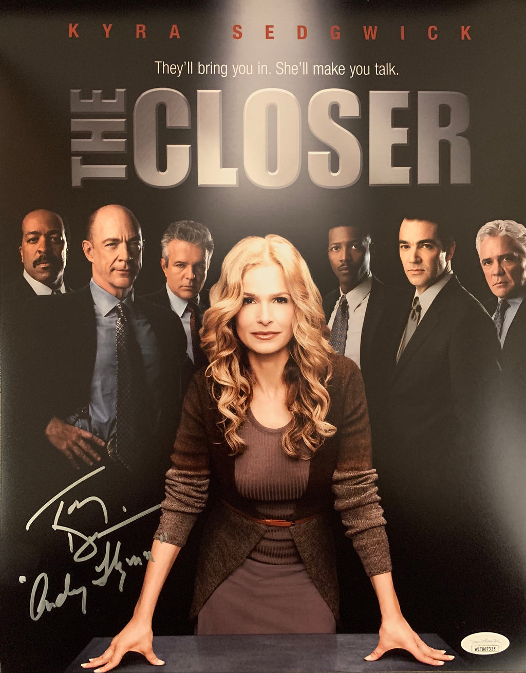 Tony Denison autographed signed inscribed 11x14 photo The Closer JSA Witness