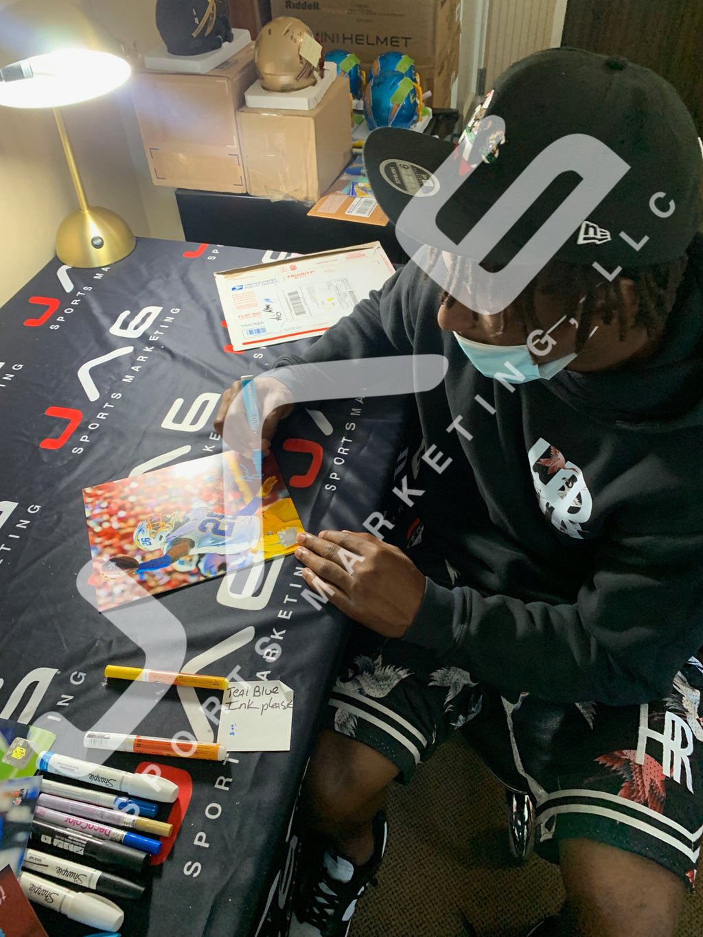 Asante Samuel Jr. autographed signed 8x10 photo NFL Los Angeles Chargers JSA