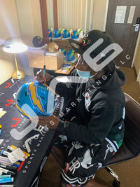 Asante Samuel Jr. autographed signed Full Size helmet NFL Los Angeles Chargers JSA