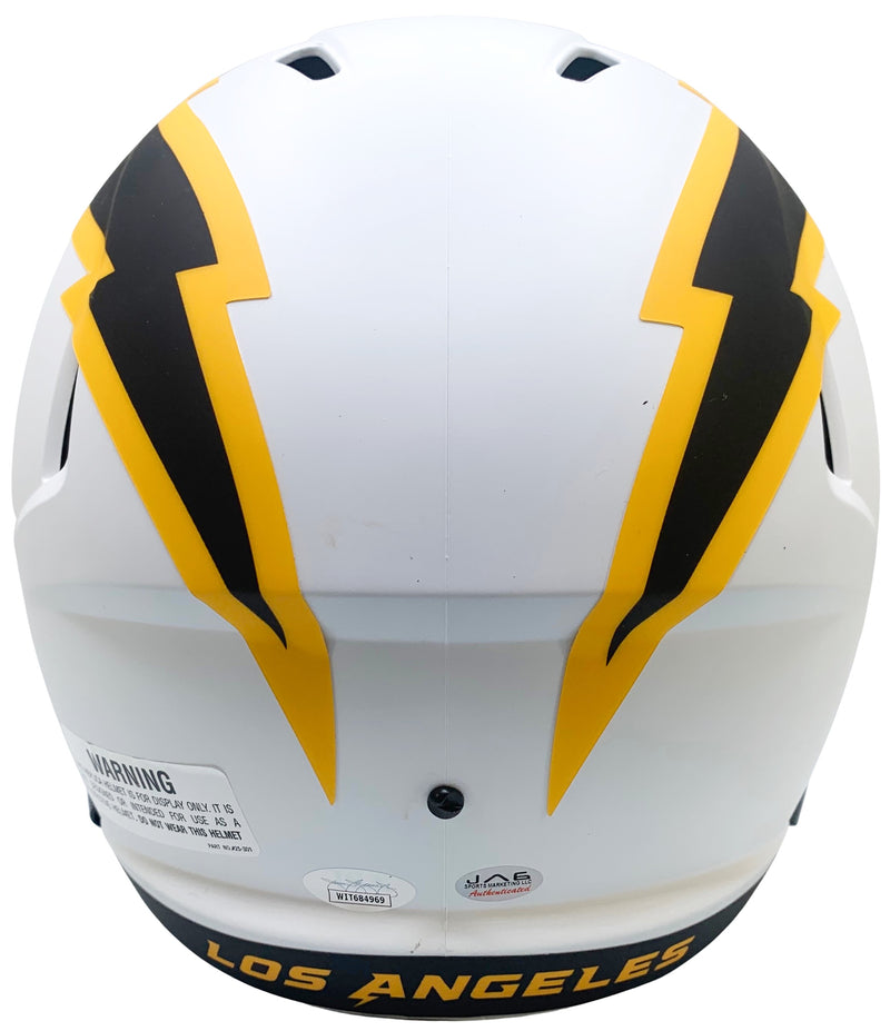 Asante Samuel Jr. autographed signed Full Size helmet NFL Los Angeles Chargers JSA