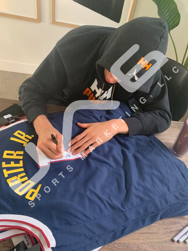 Michael Porter Jr. autographed signed jersey NBA Denver Nuggets JSA COA