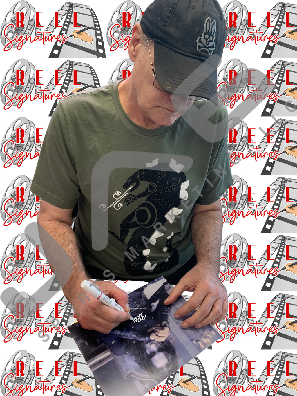James O'barr autographed signed 8x10 photo The Crow JSA Witness