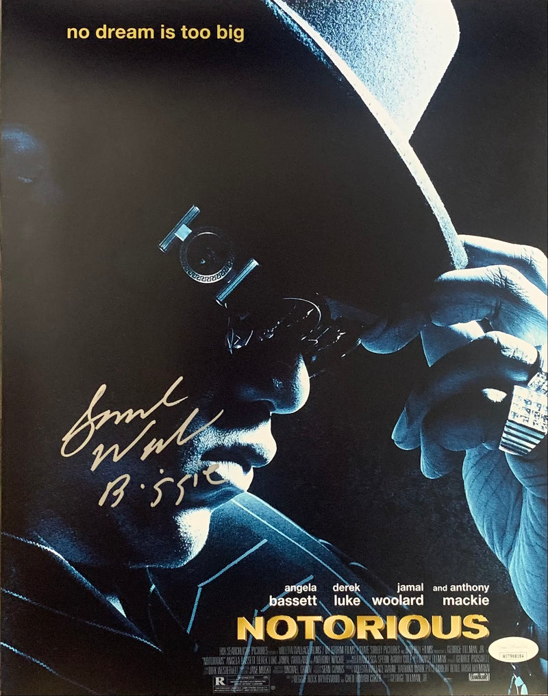 Jamal Woolard autographed signed inscribed 11x14 photo Notorious JSA Biggie