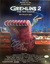 Zach Galligan autographed signed inscribed 11x14 photo Gremlins JSA Witness