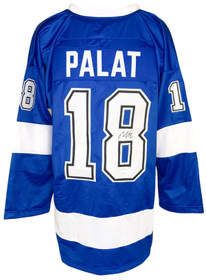 Ondrej Palat autographed signed jersey NHL Tampa Bay Lightning JSA COA