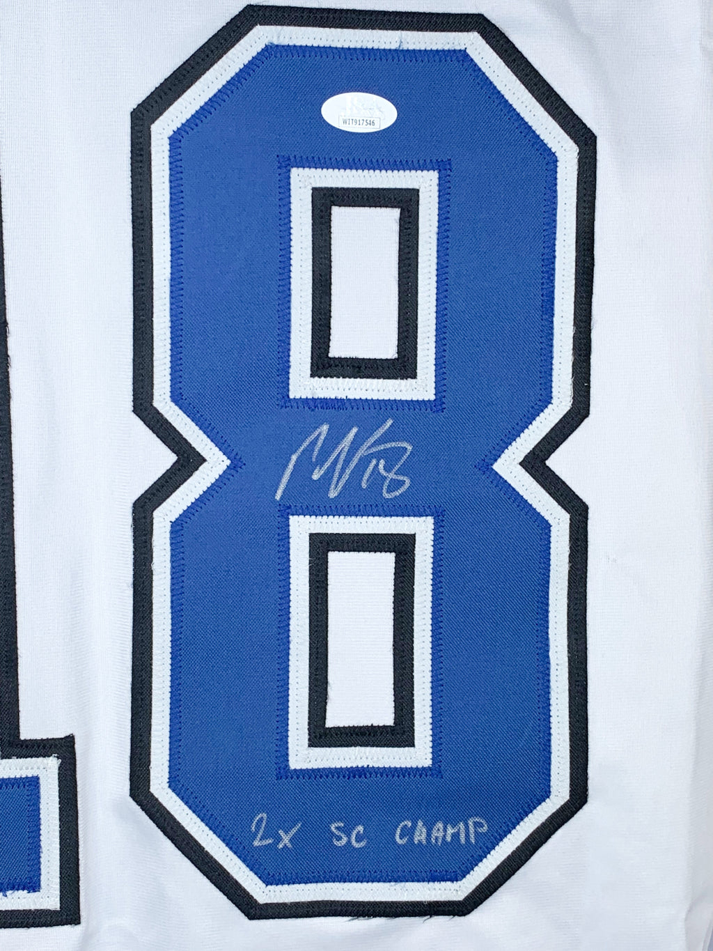 Ondrej Palat autographed signed inscribed jersey NHL Tampa Bay Lightning JSA COA