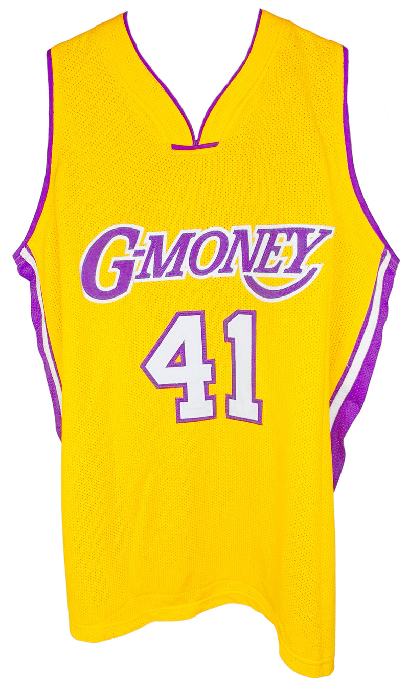 Glen Rice autographed signed jersey NBA Los Angeles Lakers PSA COA G-Money