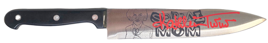 Kathleen Turner autographed signed inscribed knife Serial Mom JSA COA