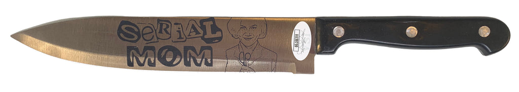 Kathleen Turner autographed signed inscribed knife Serial Mom JSA COA