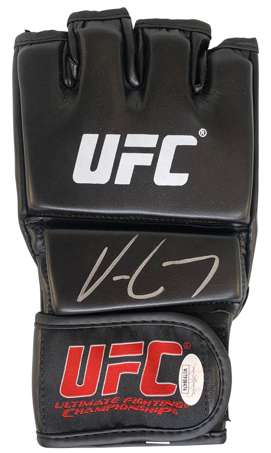 Vicente Luque autographed signed UFC Glove JSA COA Witness