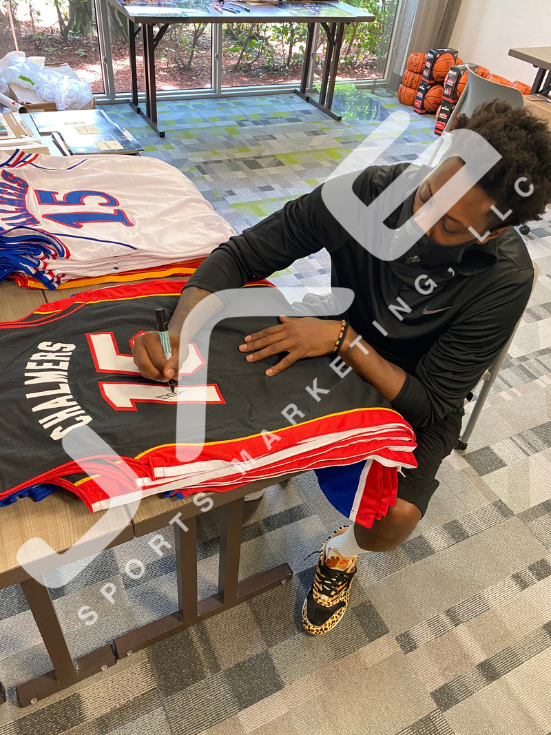 Mario Chalmers signed jersey autographed inscribed NBA Miami Heat JSA ITP COA - JAG Sports Marketing