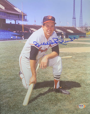 Brooks Robinson autographed signed 11x14 photo MLB Baltimore Orioles PSA COA - JAG Sports Marketing