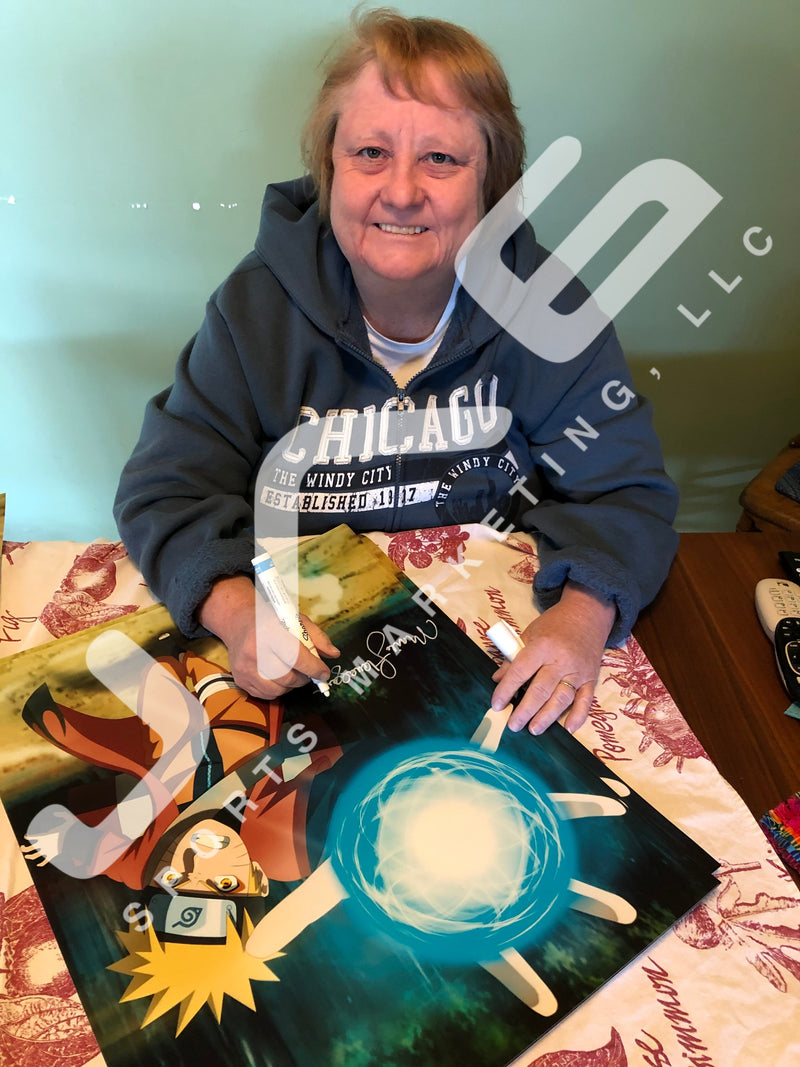 Maile Flanagan autographed inscribed framed 16x20 photo PSA COA Naruto Shippuden